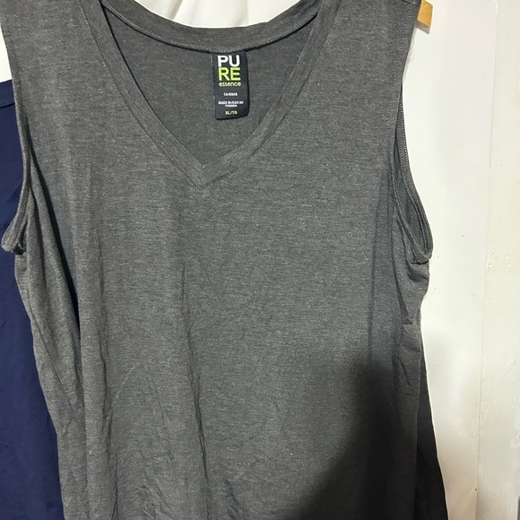 Pure Essence Women's Sleeveless Tops - Orange, Navy, and Gray - new or like new - Picture 5 of 12